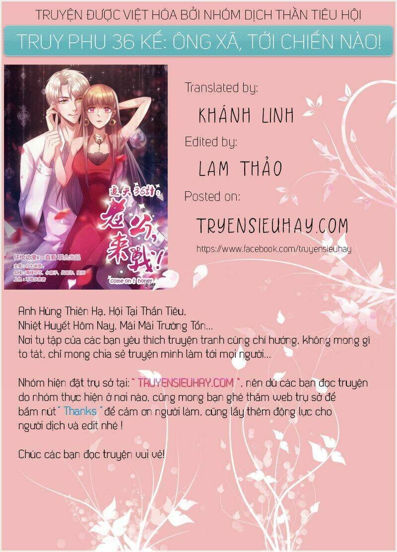 Truy Phu 36 kế - Ông xã à, tới chiến nào! Chapter 28 - Trang 2