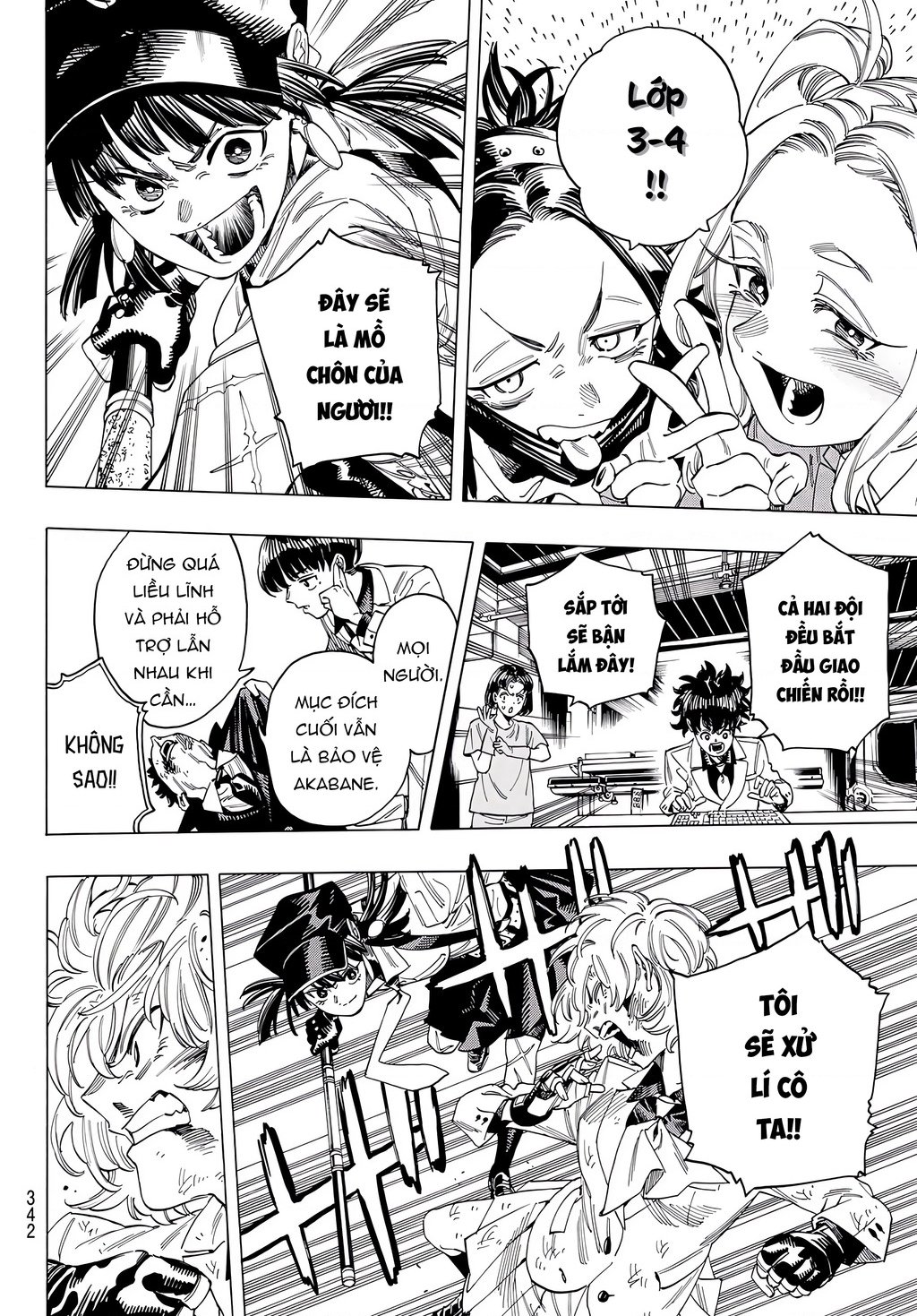 vệ sĩ của akabane honeko Chapter 36 - Trang 2