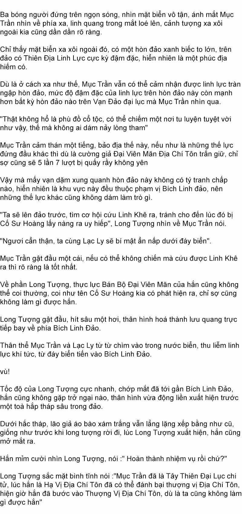 Đại chúa tể truyện chữ (bản dịch) Chapter 1279 - Trang 2