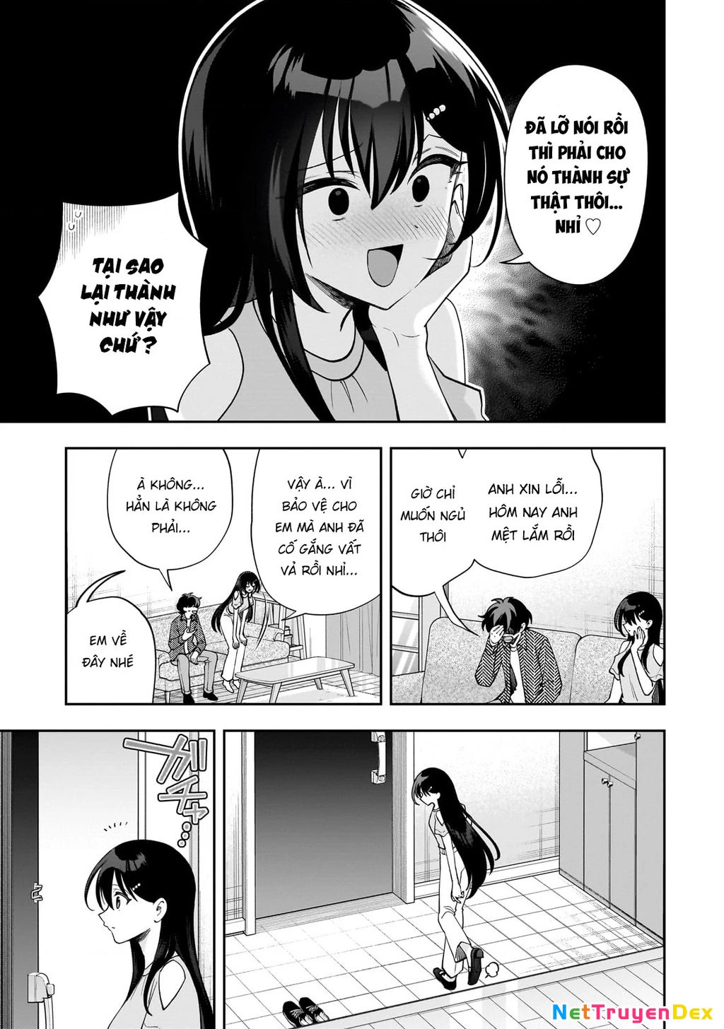 Net no "Oshi" to Real no "Oshi" ga Tonari ni Hikkoshite Kita Chapter 16 - Next 