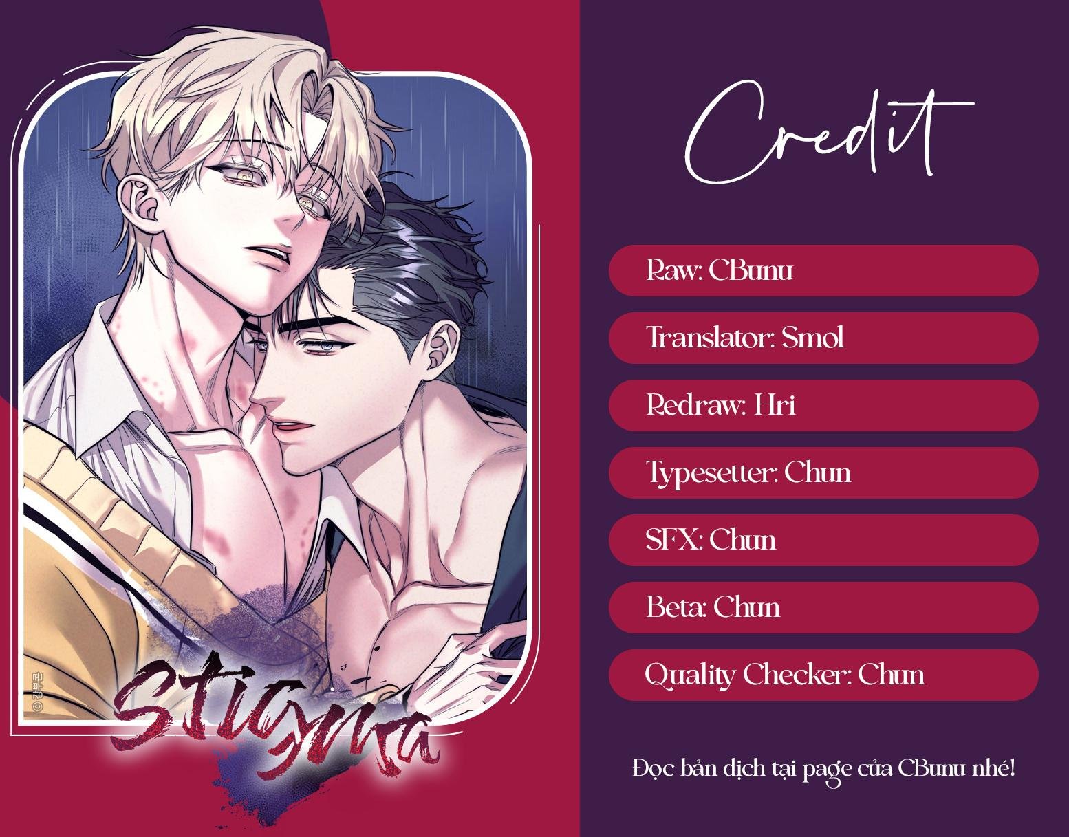 (CBunu) Stigma Chapter 3 - Next Chapter 4