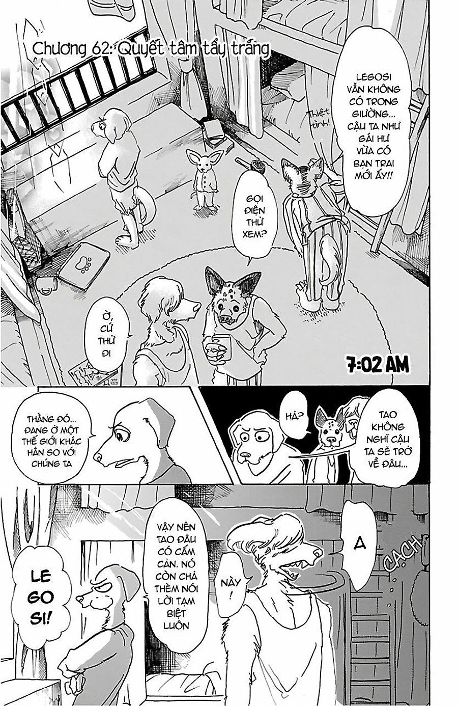 Beastars Chapter 62 - Next Chapter 63