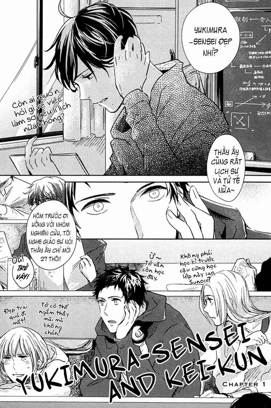 Yukimura-Sensei To Kei-Kun Chapter 1 - Next Chapter 2