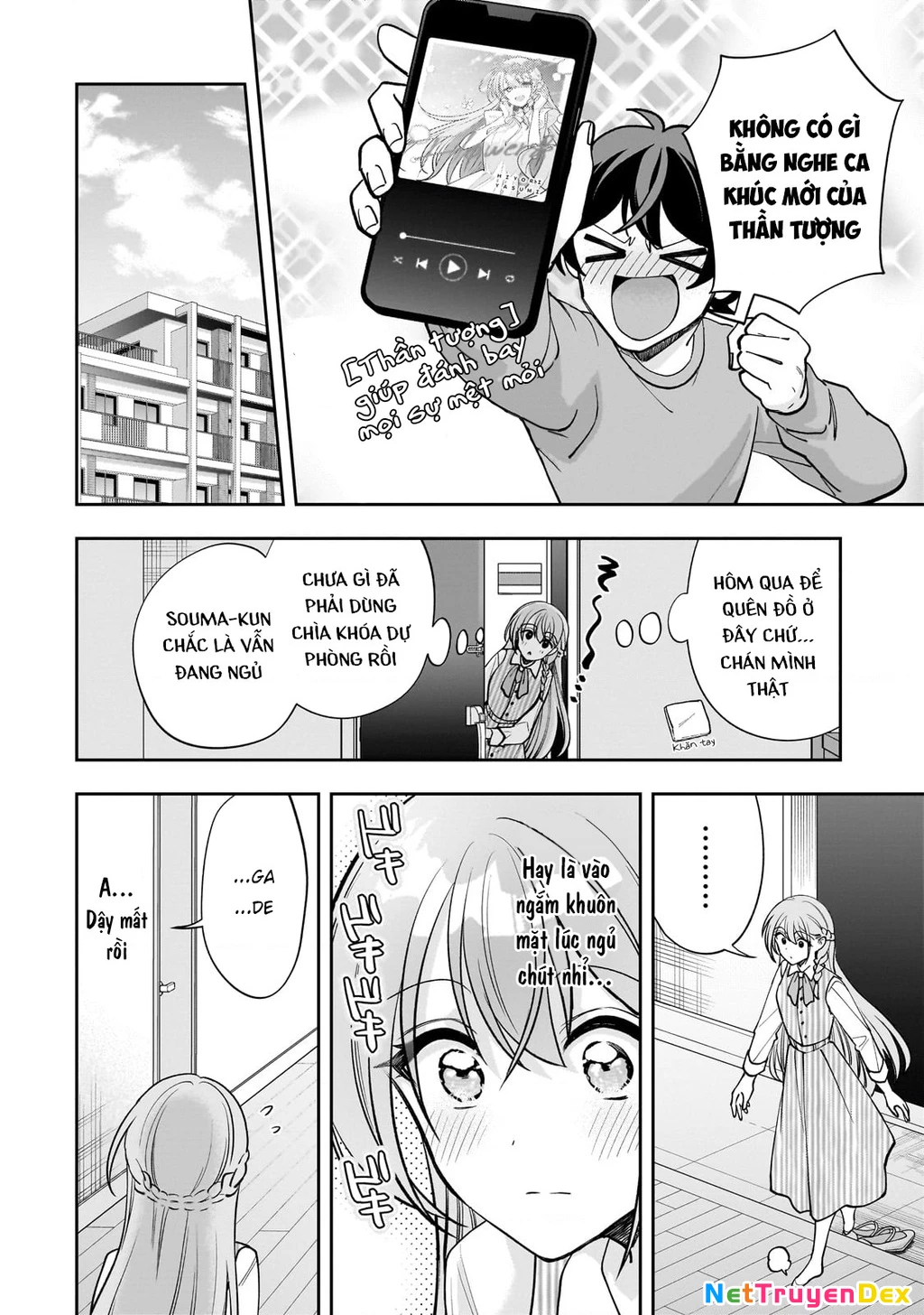 Net no "Oshi" to Real no "Oshi" ga Tonari ni Hikkoshite Kita Chapter 16 - Next 