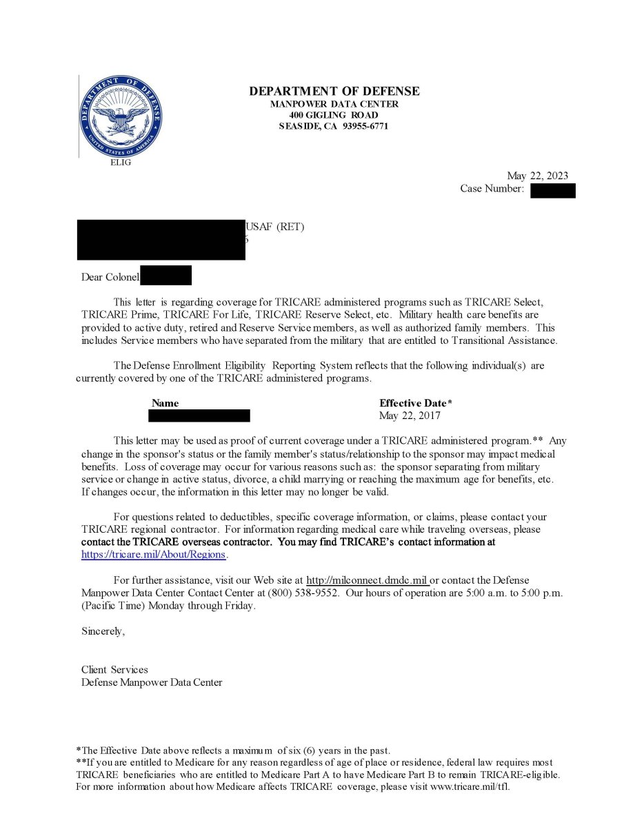 Tricare Eligibility Letter.jpg