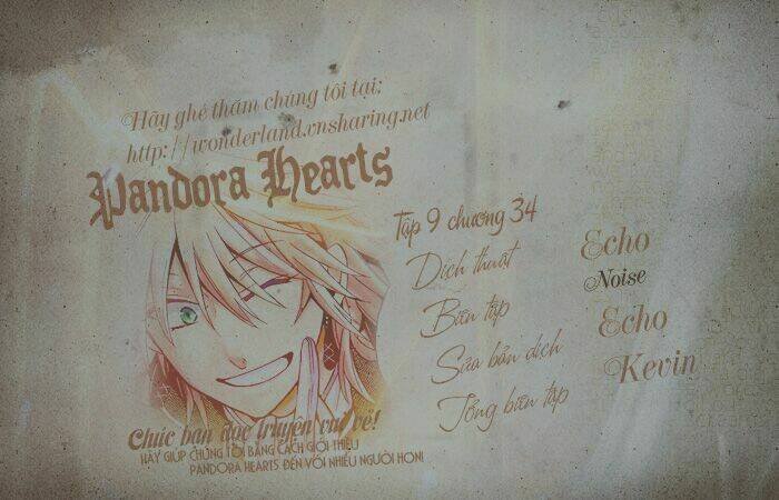 Pandora Hearts Chapter 34 - Trang 2