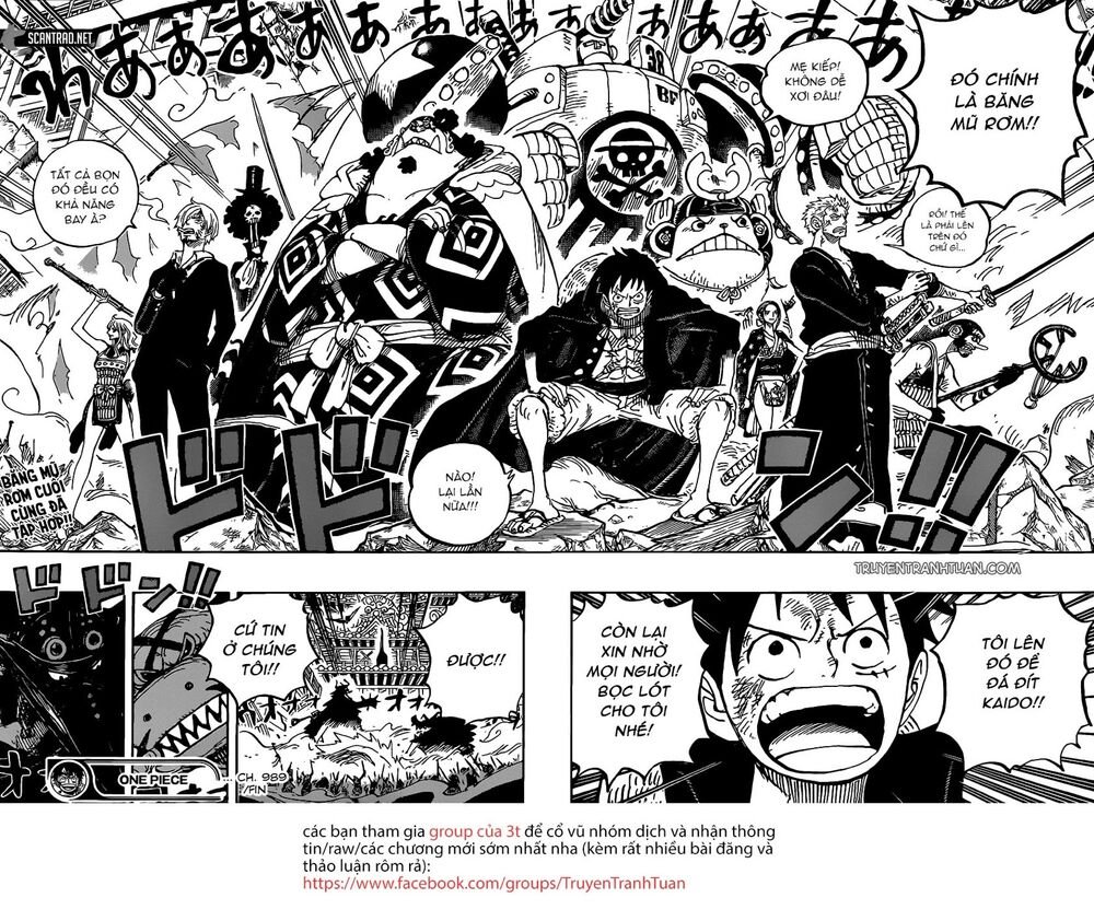 One Piece Chapter 989 - Trang 2