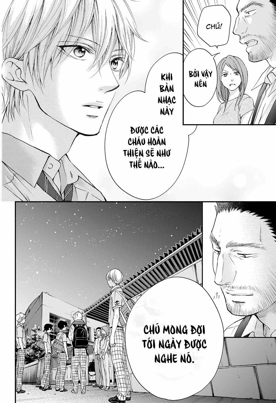 kono oto tomare! chương 89 - Next chapter 90: màu xanh rung động