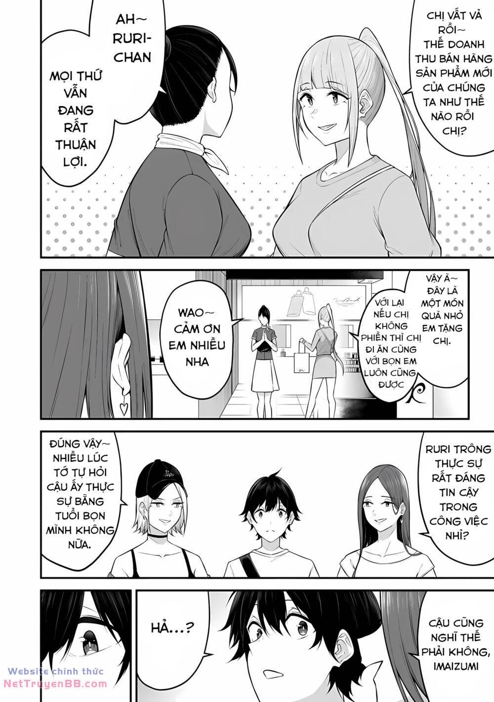 imaizumin’s house is a place for gals to gather chapter 12 - Trang 2