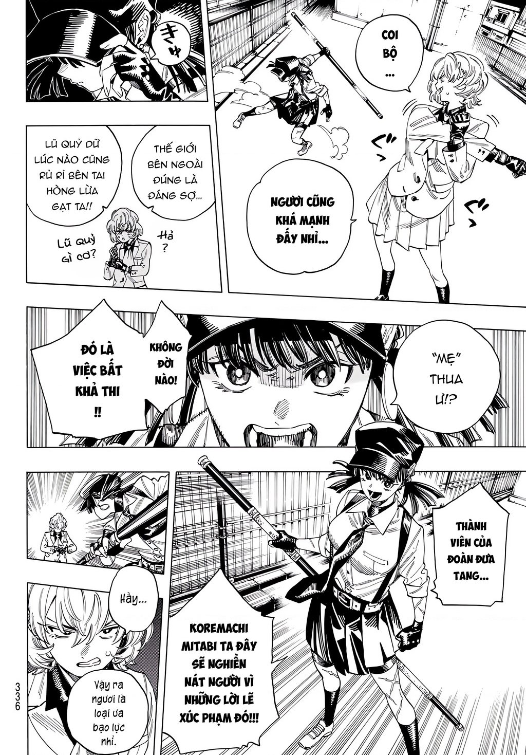 vệ sĩ của akabane honeko Chapter 36 - Trang 2