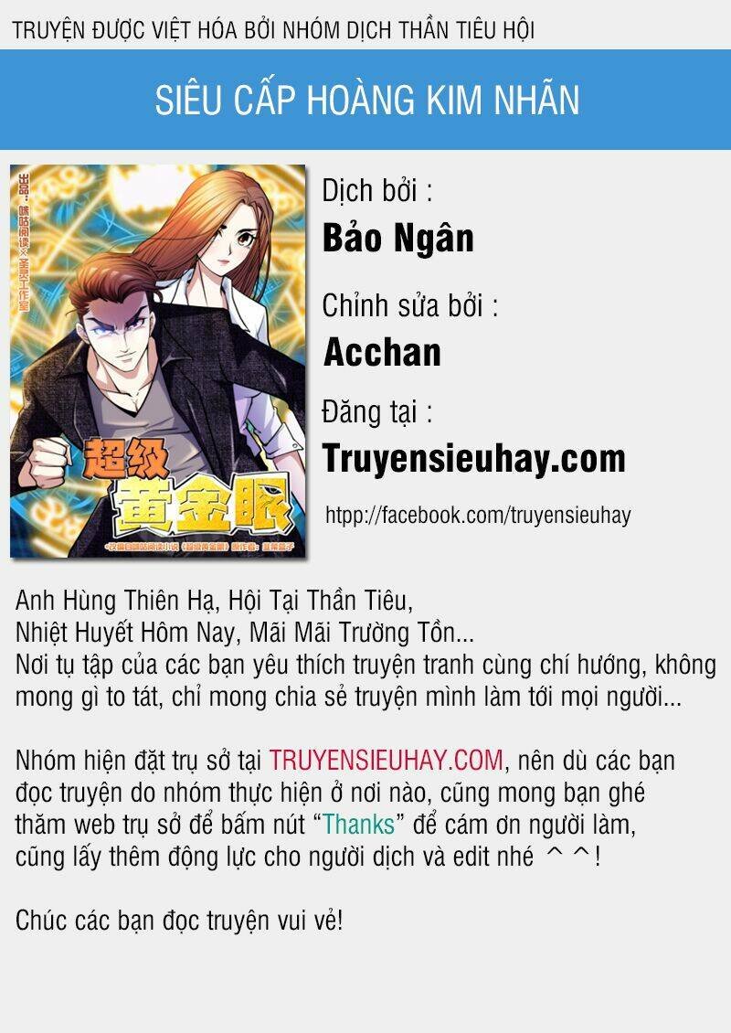 siêu cấp hoàng kim nhãn chương 11 - Trang 2