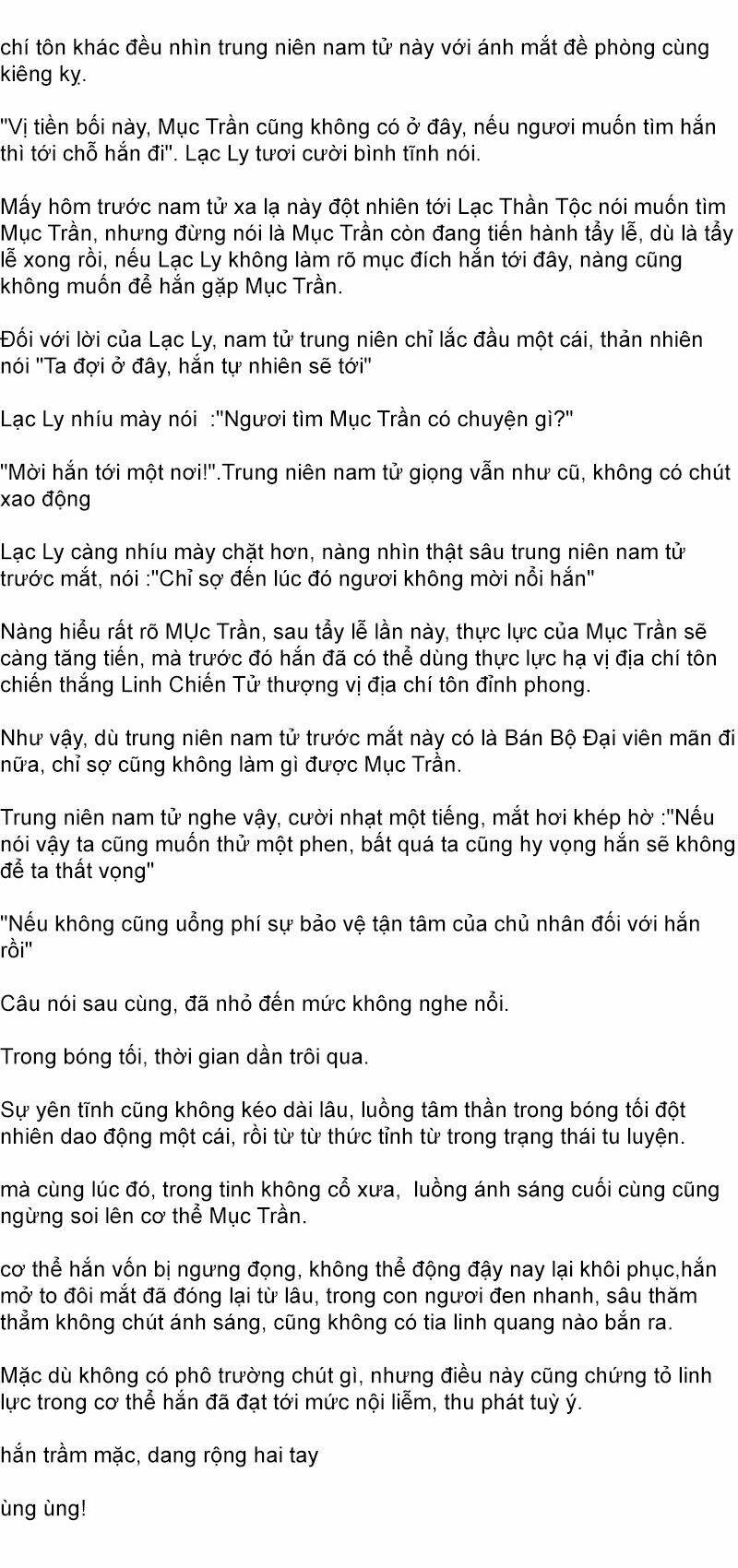 Đại chúa tể truyện chữ (bản dịch) Chapter 1275 - Trang 2