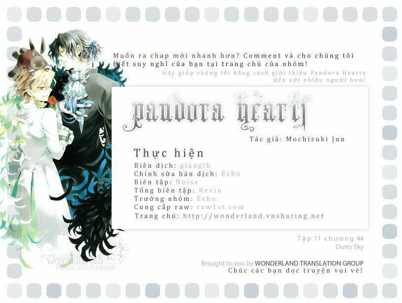 Pandora Hearts Chapter 44 - Trang 2