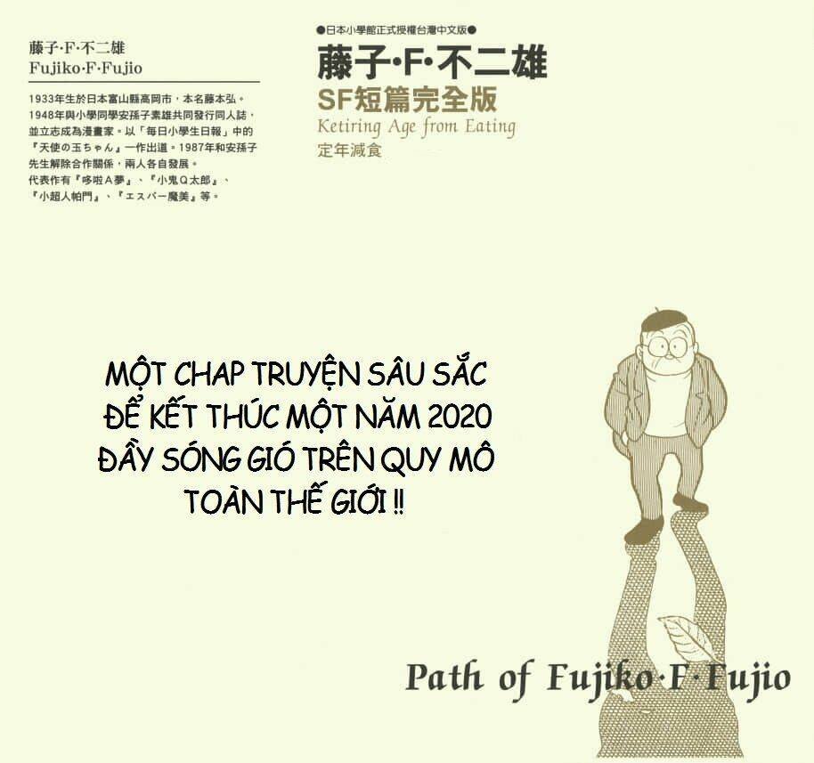 các one-shot của fujiko fujio chapter 47: (up trước 1/2 chap) : tuổi về hưu - Next Chapter 47.5