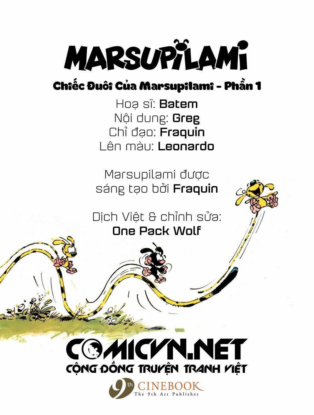 marsupilami chapter 1 - Next chapter 2: - em bé đến từ bên kia thế giới