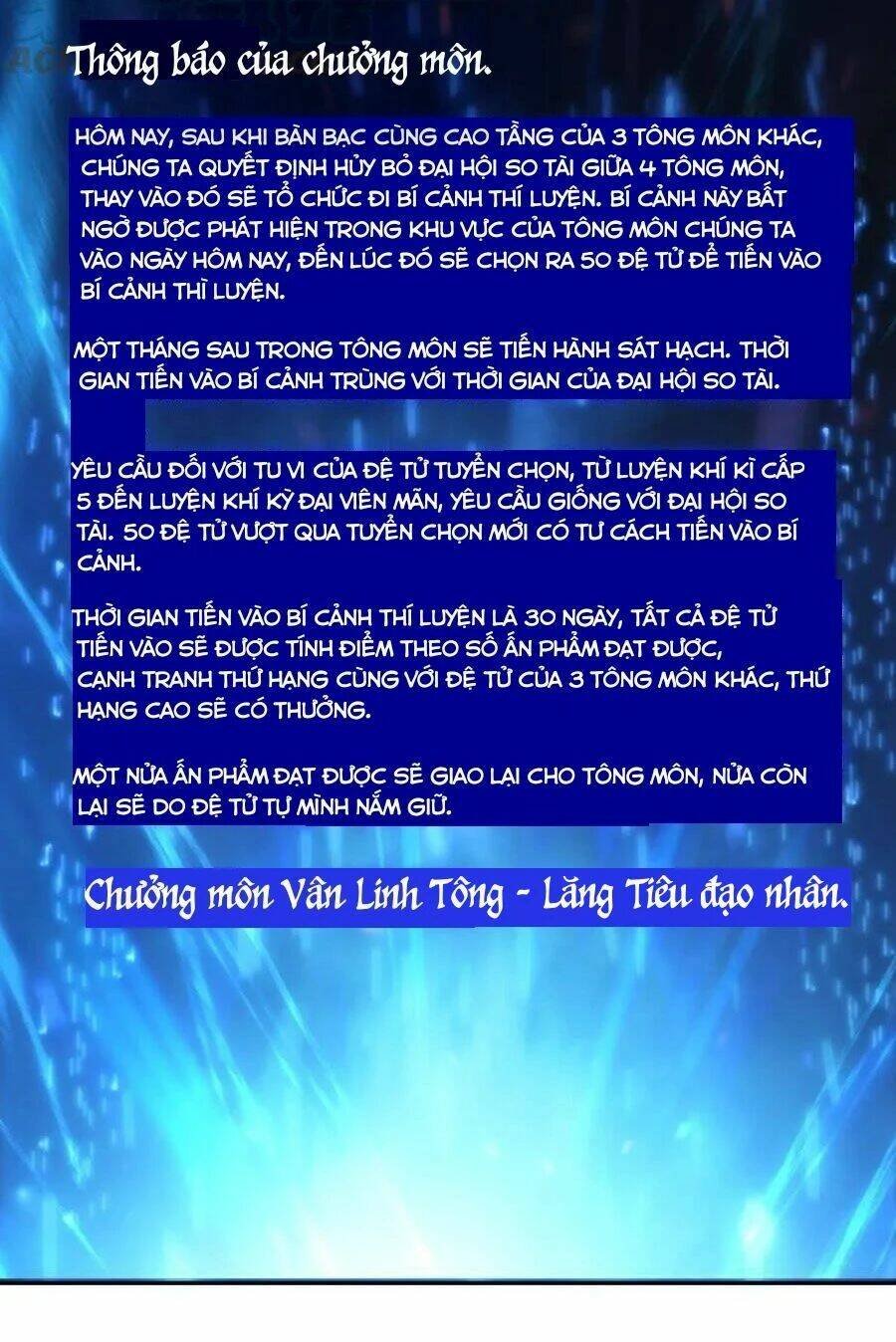 lão đại xuyên không thành tiên nữ chapter 98 - Next chapter 99