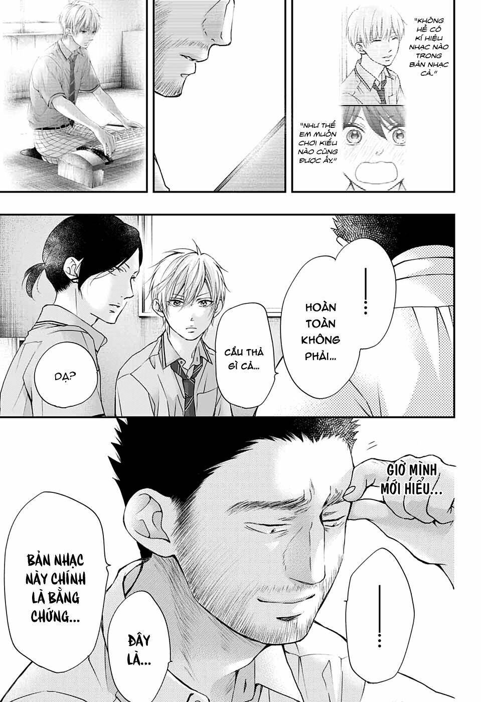 kono oto tomare! chương 89 - Next chapter 90: màu xanh rung động