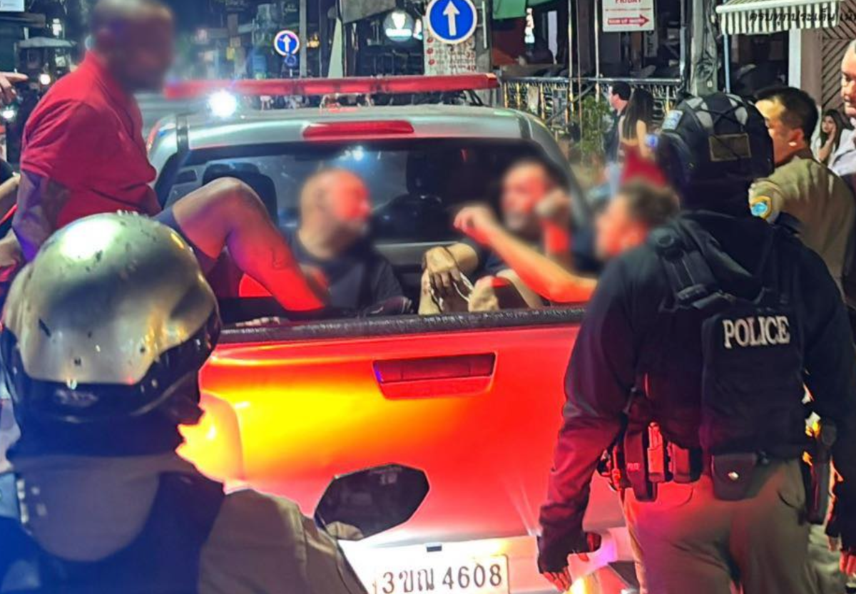 American Tourist Knocked Unconscious in Pattaya Street Fight