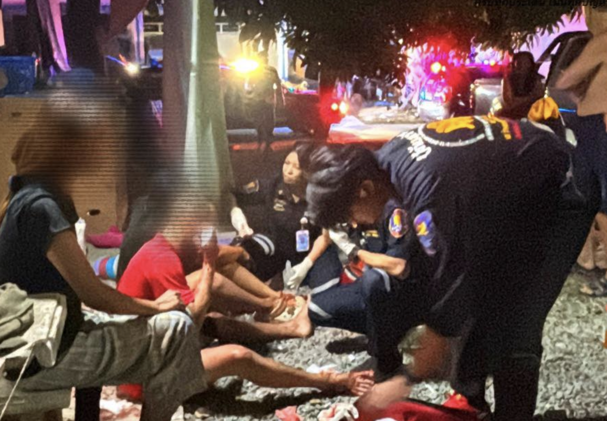 Homemade Bomb Injures Four After Domestic Dispute in Pattaya