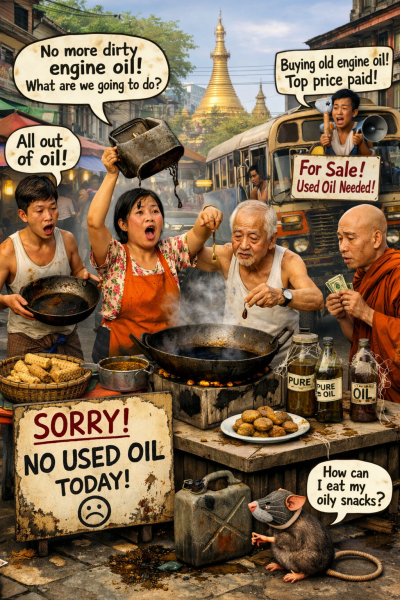 Hands off my butter chicken! Oops, too late.