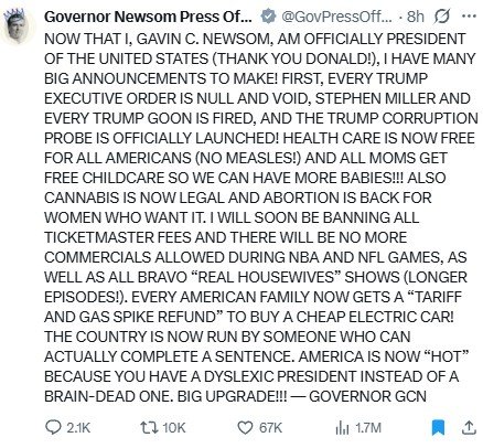 Latest Insanity From The WH.