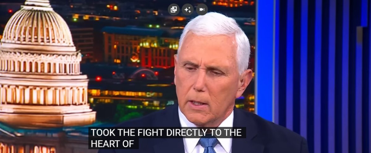 Pence: Iran War Is ‘Finishing A 50-Year Conflict’