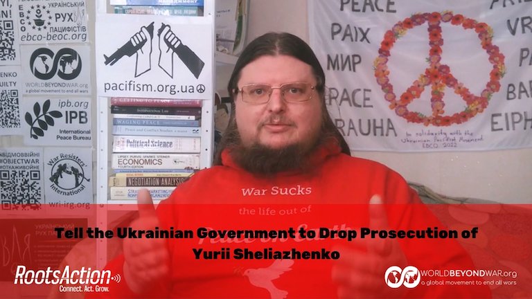 Ukrainian pacifict conscientious objector abducted without charge