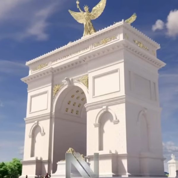 Trump’s 250ft Arch Plan Would Tower Over Global Rivals