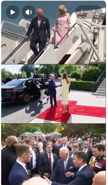 Trump snubs King Charles at airport as tensions boil over