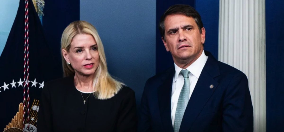 Trump Fires Attorney General Pam Bondi in Washington