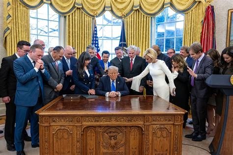 Trump turns US 250th birthday into mass Christian prayer rally