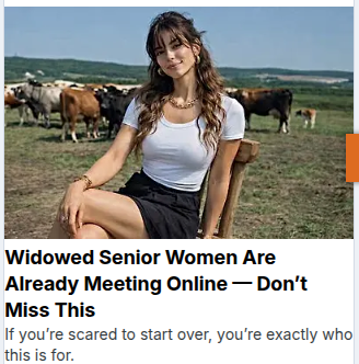 Are you into widowed senior women?