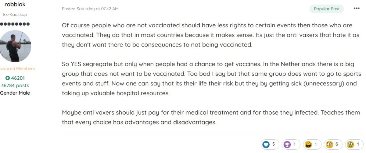 robblok - Antivaxxers should be segregated and not get treatment - 06-09-21.jpg
