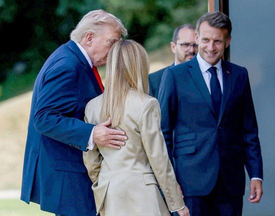 Meloni blasts Trump's 'made-up' G7 photo claim