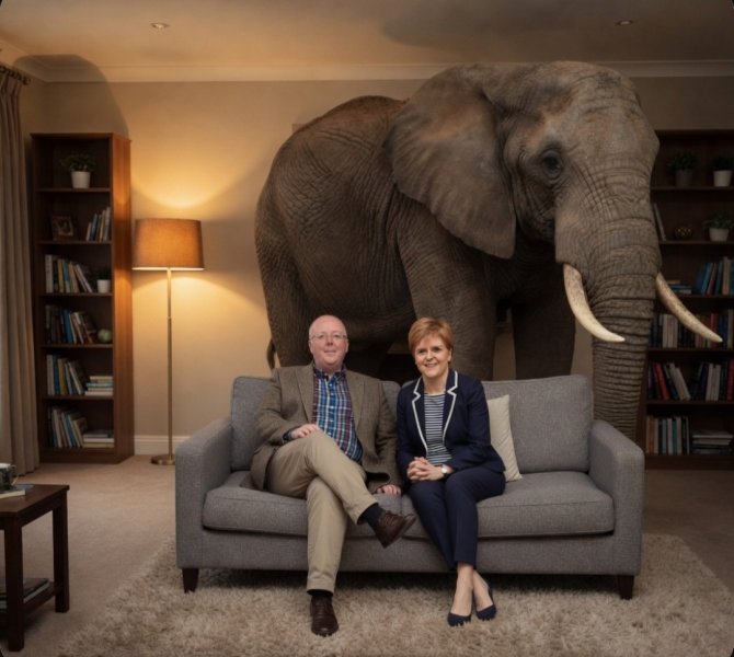 Nicola Sturgeon Says She's Paying for Husband's Crime