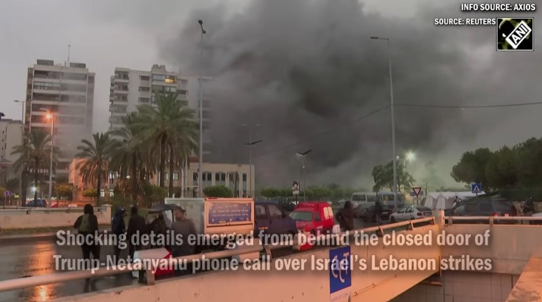 Trump To Netanyahu ‘You’re F-----g Crazy!’ over Lebanon Strikes
