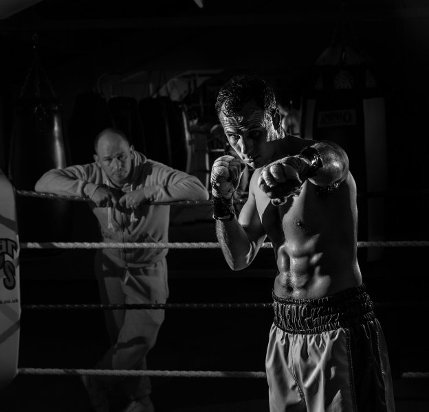 I'm training to be a boxer