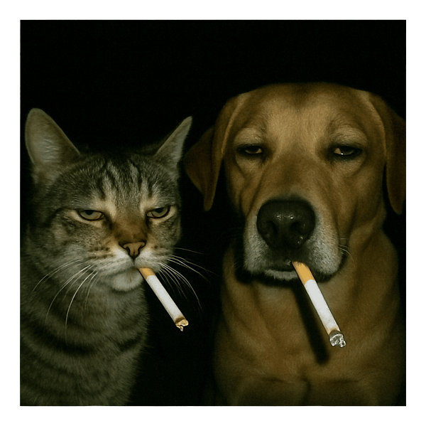 funny-dog-and-cat-smoking-cigarette-and-drinking-zyneu-gangd-transparent.png