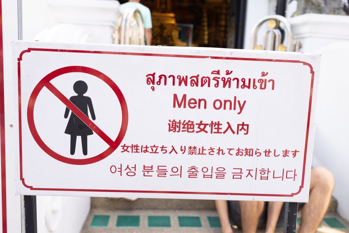 Chiang Mai Silver Temple rule bars women from Ubosot