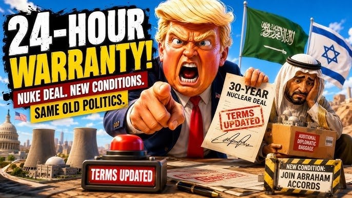 Trump Derails Saudi Nuclear Deal Within 24 Hours