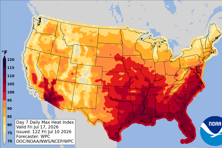 Massive heat dome set to scorch two-thirds of US