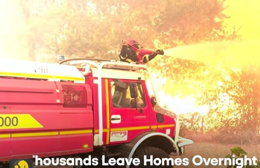 Wildfires force 250,000 from homes as flames threaten Bordeaux