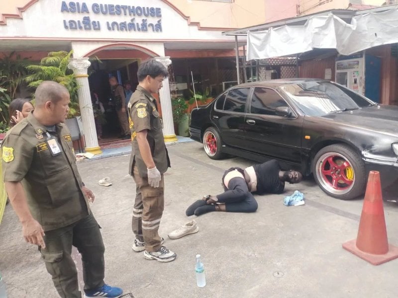 French man shot after knife attack on Bangkok police