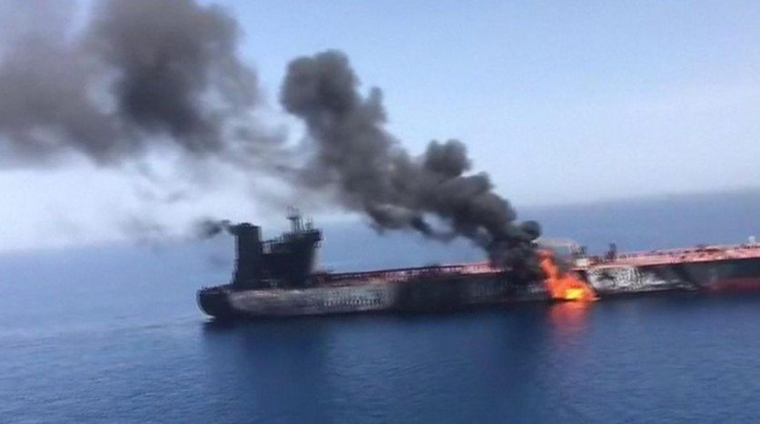 UAE condemns Iran tanker strike as Trump tightens Hormuz blockade