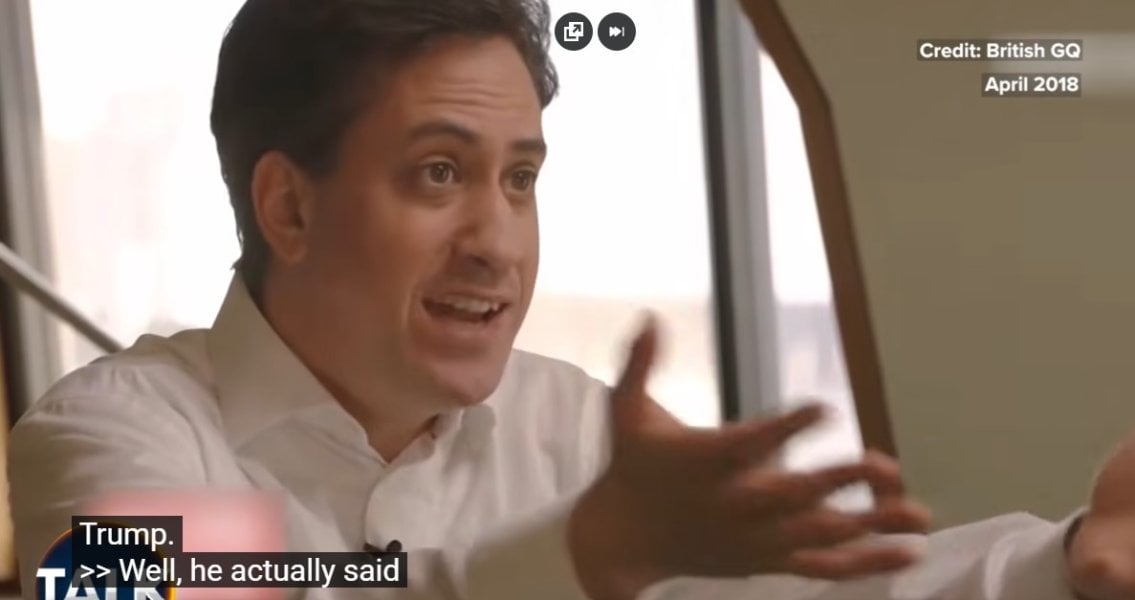 Trump allies warn Burnham Miliband appointment could poison UK-US ties