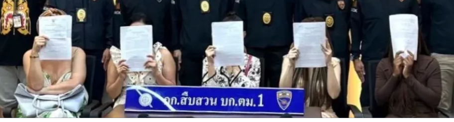 Five foreigners held in Sukhumvit Soi 4 prostitution raid