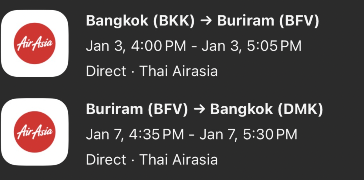 Thai AirAsia Shifts Nine Routes to Don Mueang