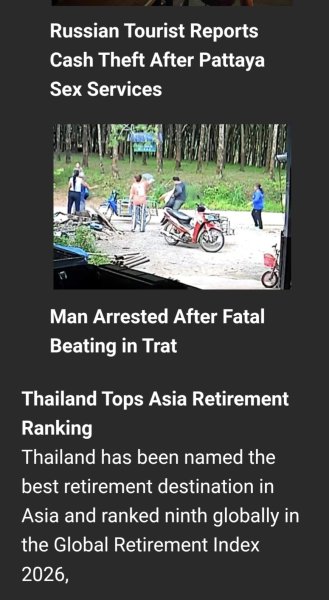 Man Arrested After Fatal Beating in Trat