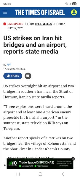 US Hits Iran Targets as Tehran Attacks Gulf Bases