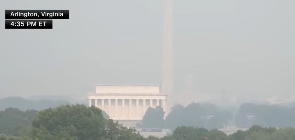 Trump threatens new Canada tariffs as wildfire smoke chokes US cities